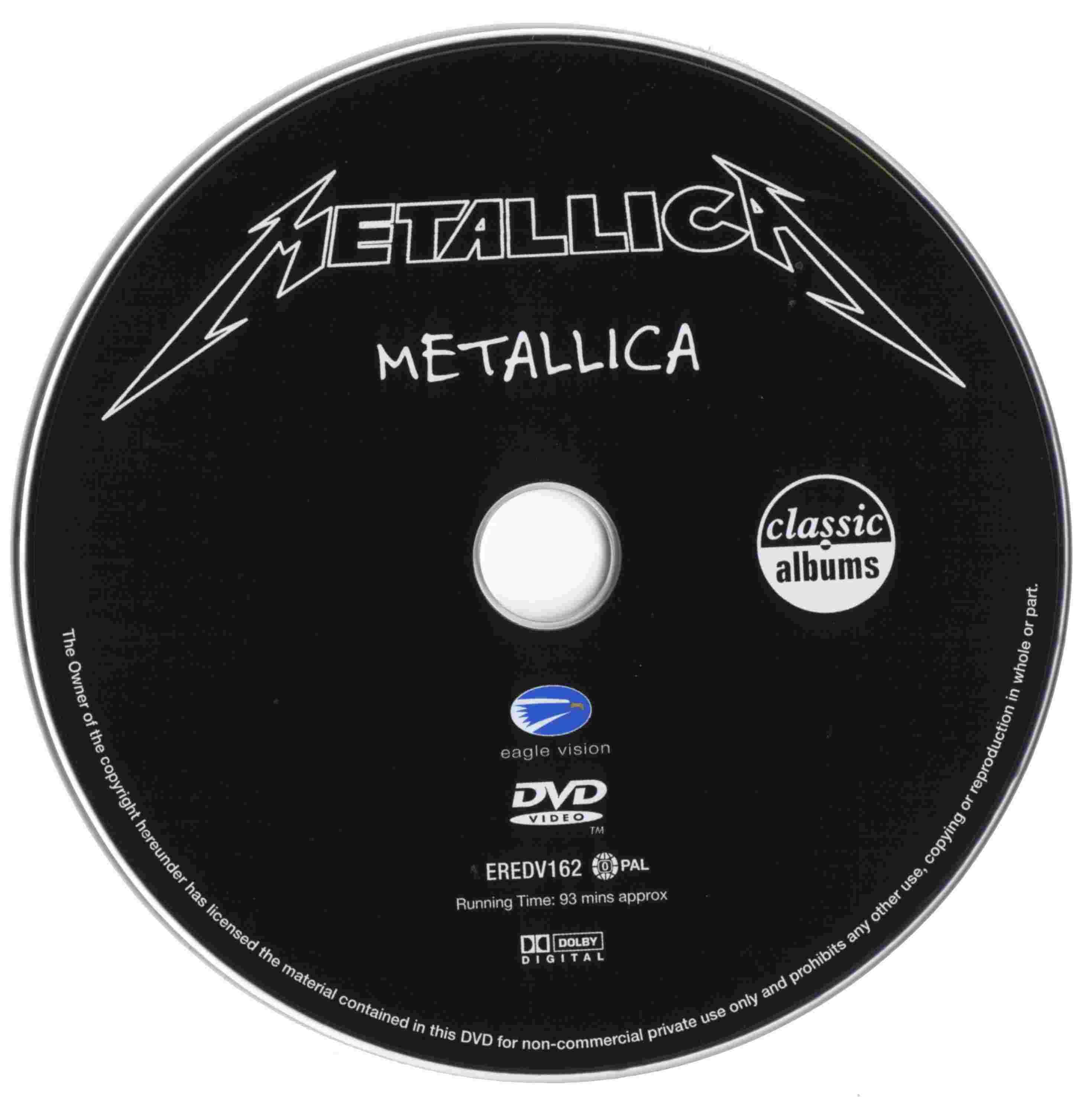 Metallica Metallica (2001) : DVD | DVD Covers | Cover Century | Over  1.000.000 Album Art covers for free, image size:2939x2954